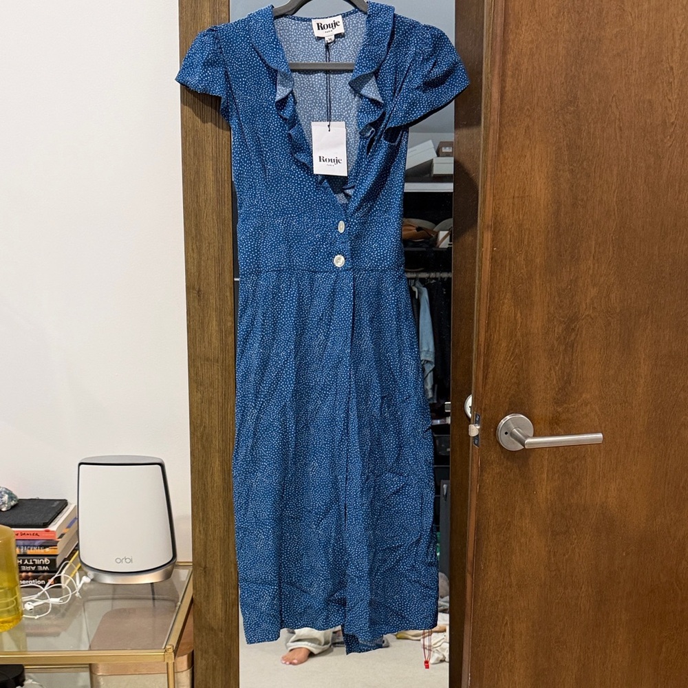 Rouje Paris wrap dress nwt size 34 us 2 - Picture 5 of 11